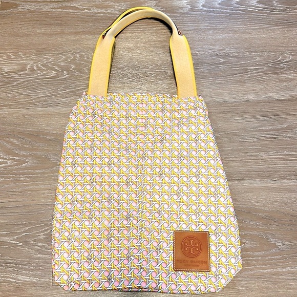 Tory Burch large nylon duffel purse - Picture 2 of 4